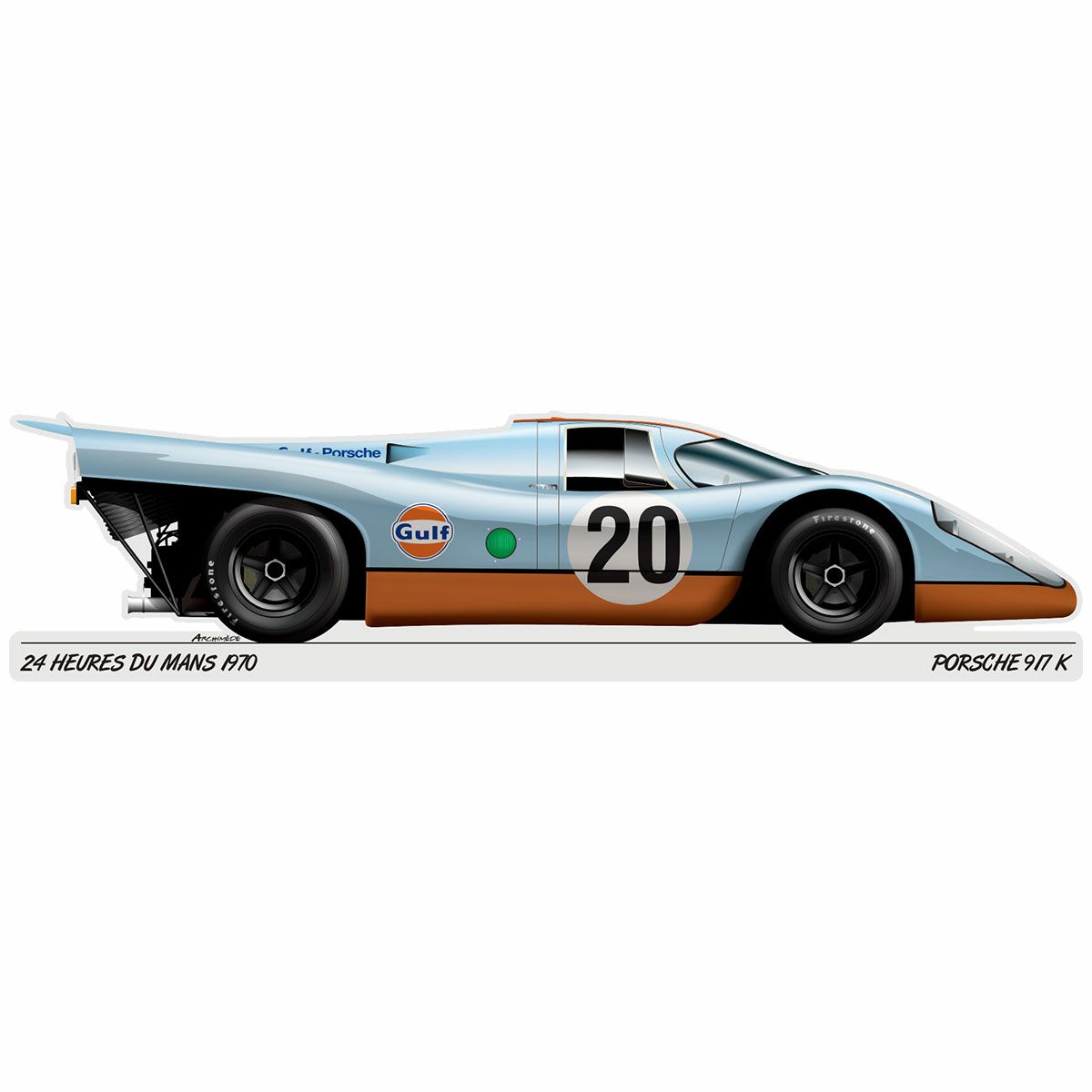 Le Mans 24h｜Aluminum plates｜ポスター｜PAPOR