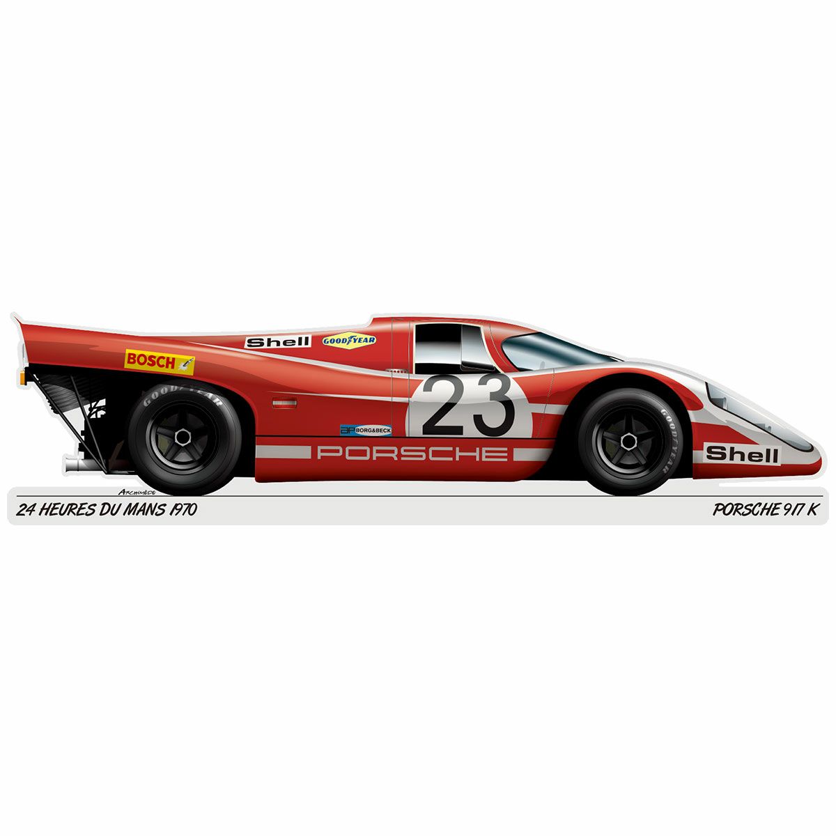 Le Mans 24h｜Aluminum plates｜ポスター｜PAPOR337