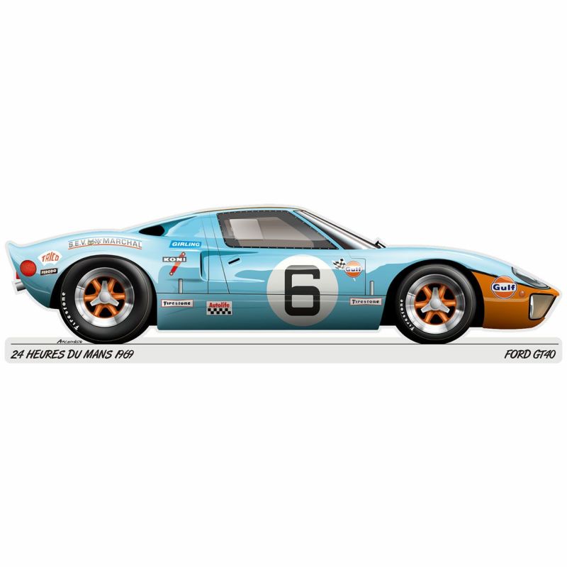 Le Mans 24h｜Aluminum plates｜ポスター｜PAFOR298