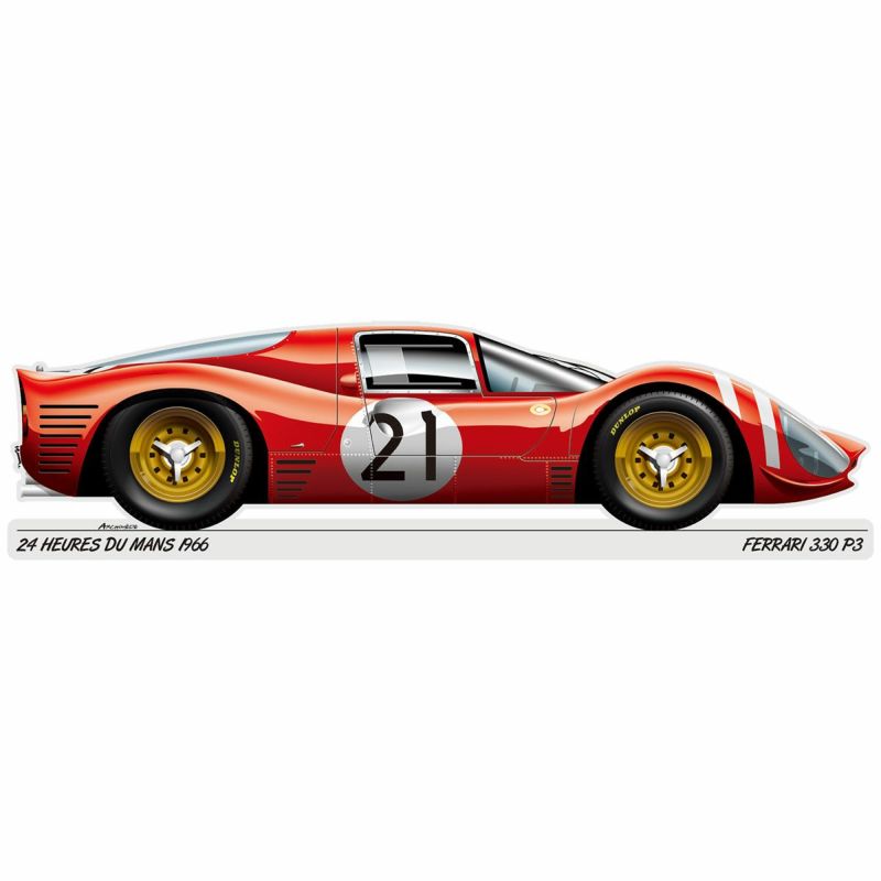 Le Mans 24h｜Aluminum plates｜ポスター｜PAFER335