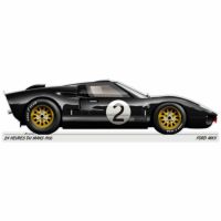 Le Mans 24h｜Aluminum plates｜ポスター｜PAFOR333