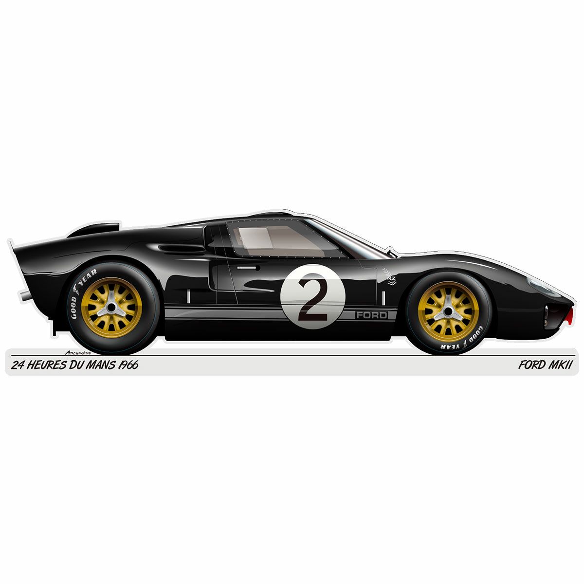 Le Mans 24h｜Aluminum plates｜ポスター｜PAFOR333