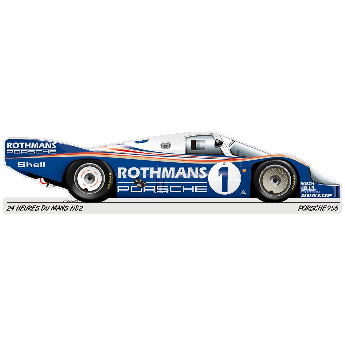 Le Mans 24h｜Aluminum plates｜ポスター｜PAPOR956