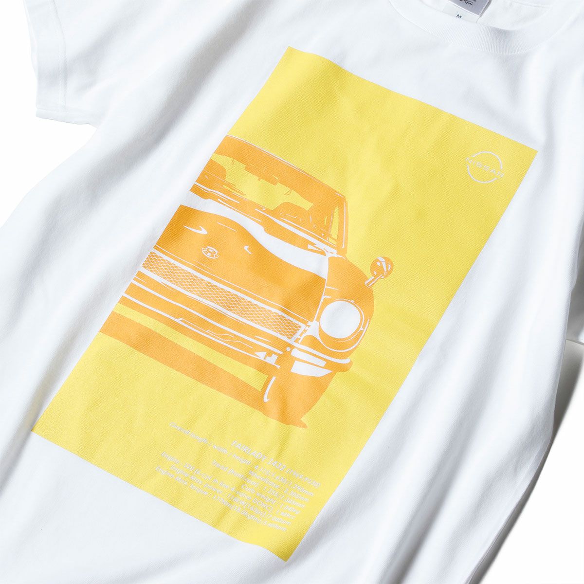 NISSAN｜名車Tシャツ タイプ01 フェアレディZ 432｜Tシャツ｜ホワイト