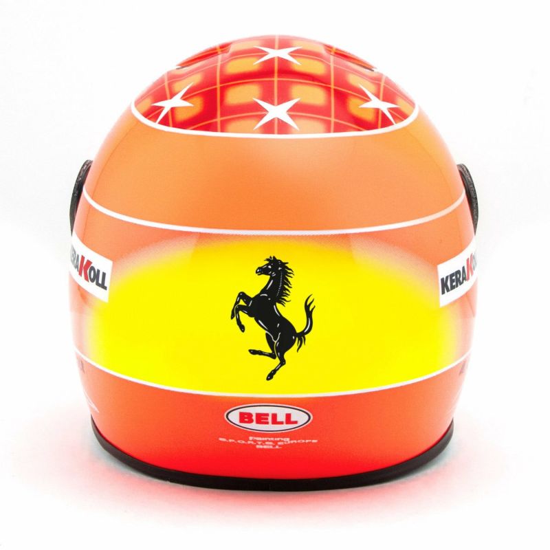 BELL F1 ヘルメット 1/2 サイズ ミハエル シューマッハ フェラーリ-