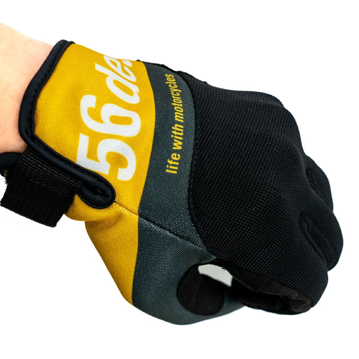 56design｜スラッシュ グローブ｜3シーズン｜マスタード