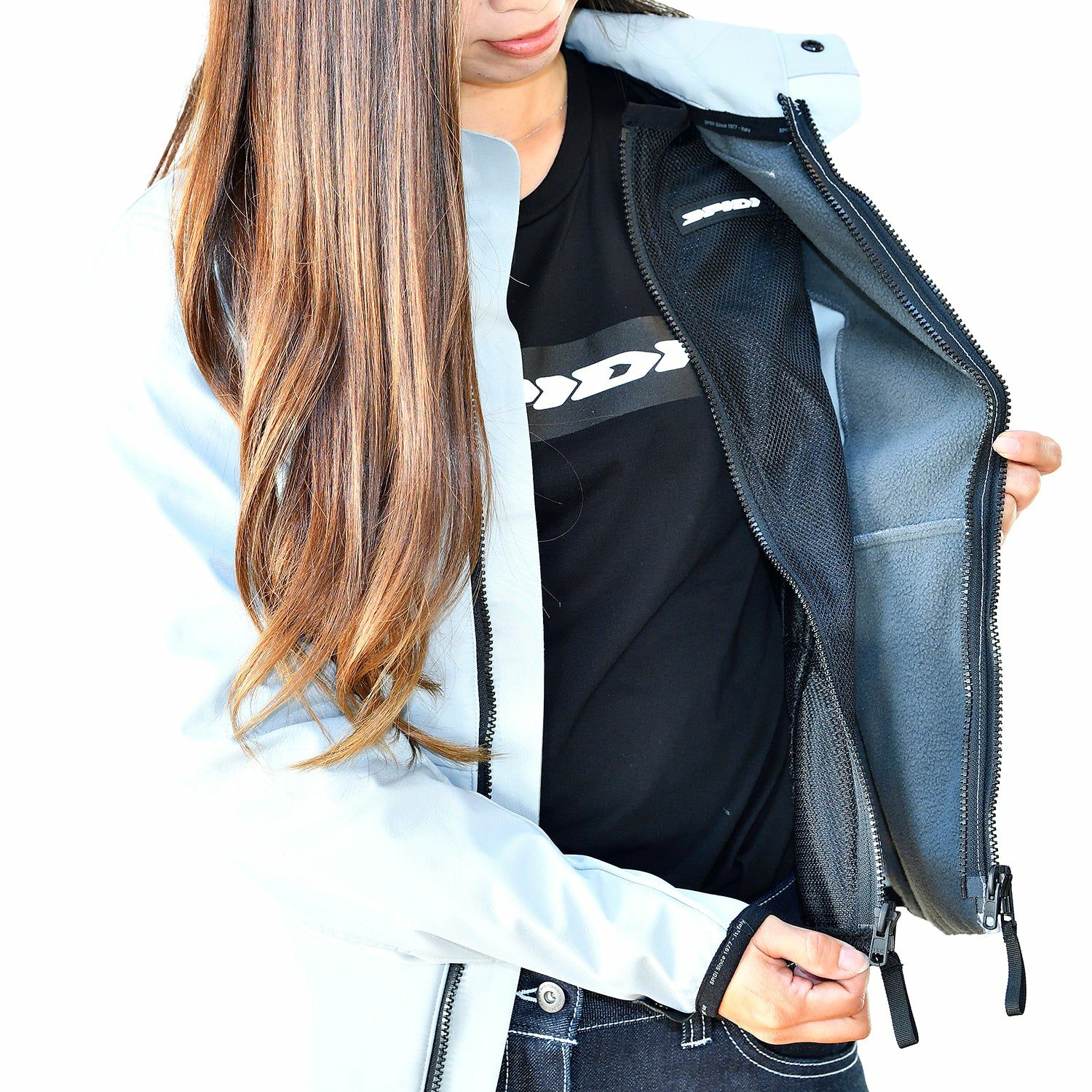 SPIDI｜ベース 1 アーマー レディ｜メッシュ｜モデル着用