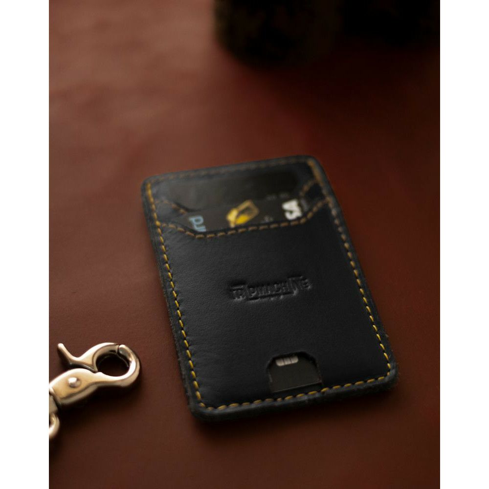 Trip Machine｜ウィバーグ カードホルダー ウォレット｜財布｜ブラック｜使用イメージ