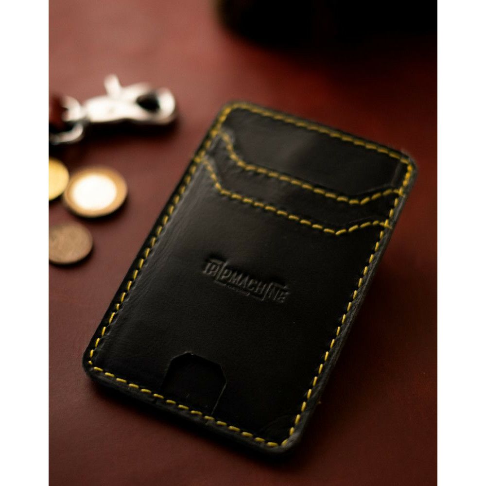 Trip Machine｜ウィバーグ カードホルダー ウォレット｜財布｜ブラック｜使用イメージ