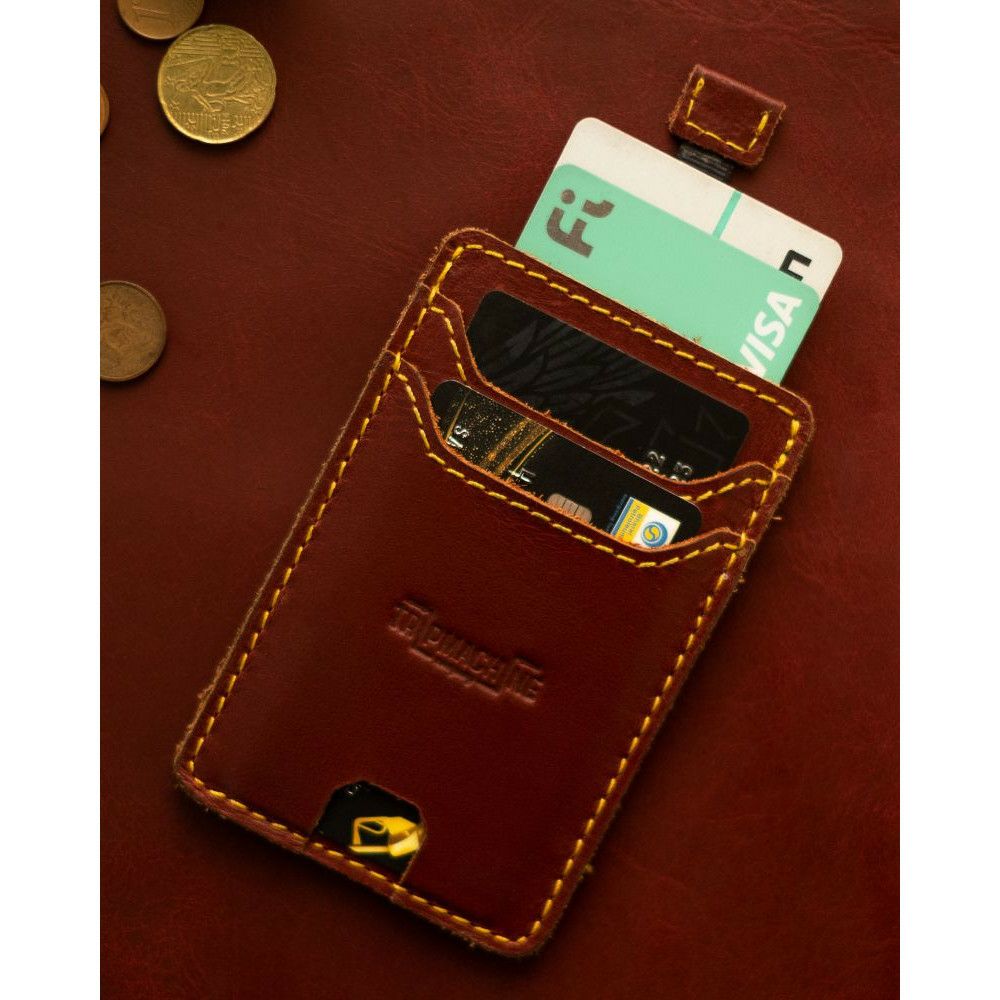 Trip Machine｜ウィバーグ カードホルダー ウォレット｜財布｜チェリーレッド