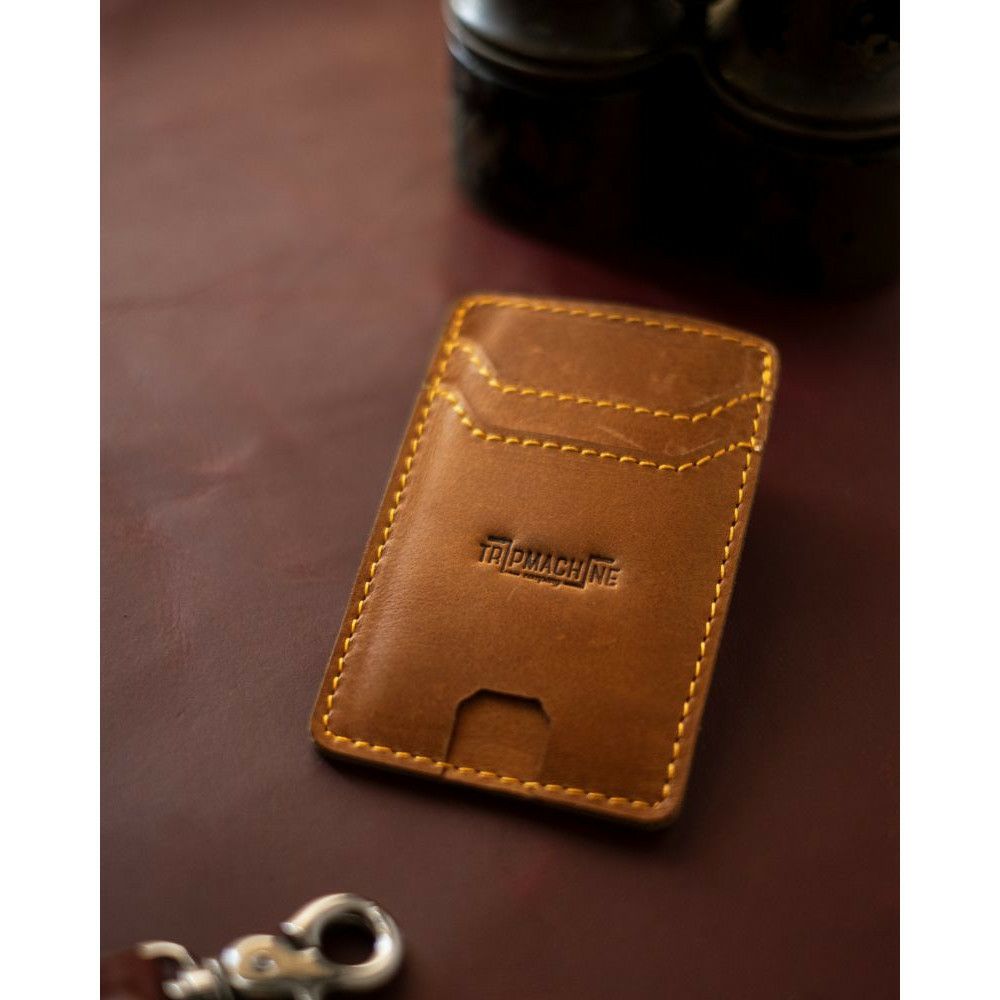 Trip Machine｜ウィバーグ カードホルダー ウォレット｜財布｜ヴィンテージタン