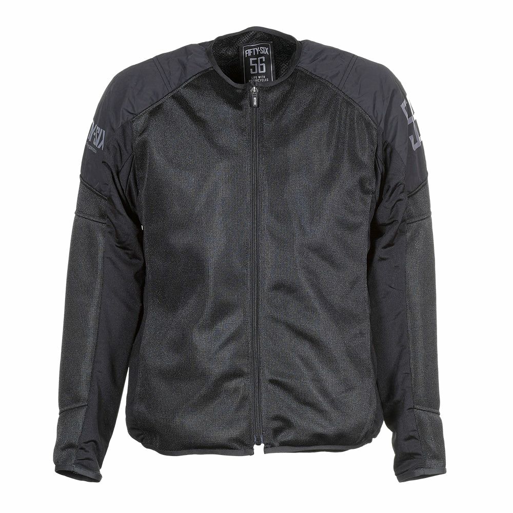 56design｜プルオーバー ジャケット｜ファブリック｜ブラック