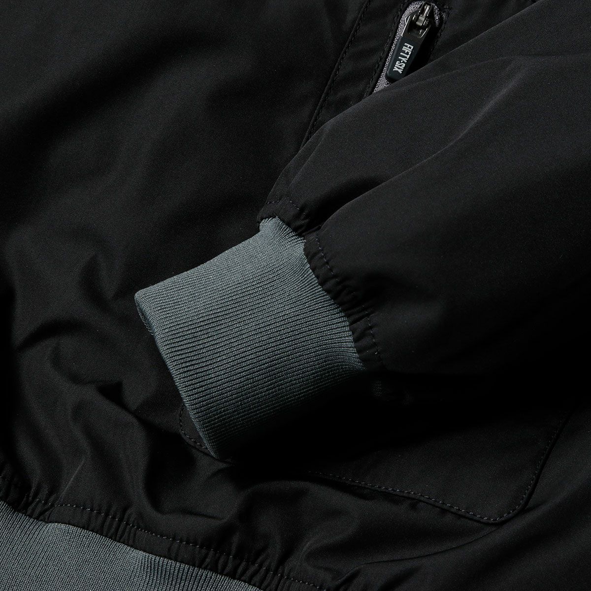 56design｜プルオーバー ジャケット｜ファブリック｜ブラック