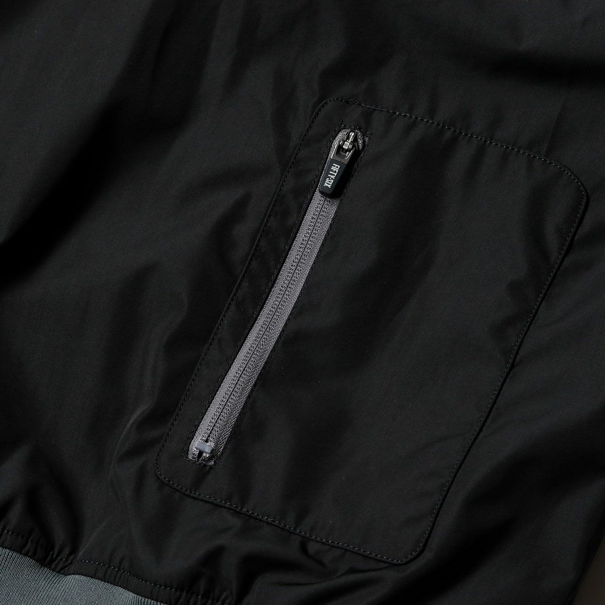 56design｜プルオーバー ジャケット｜ファブリック｜ブラック