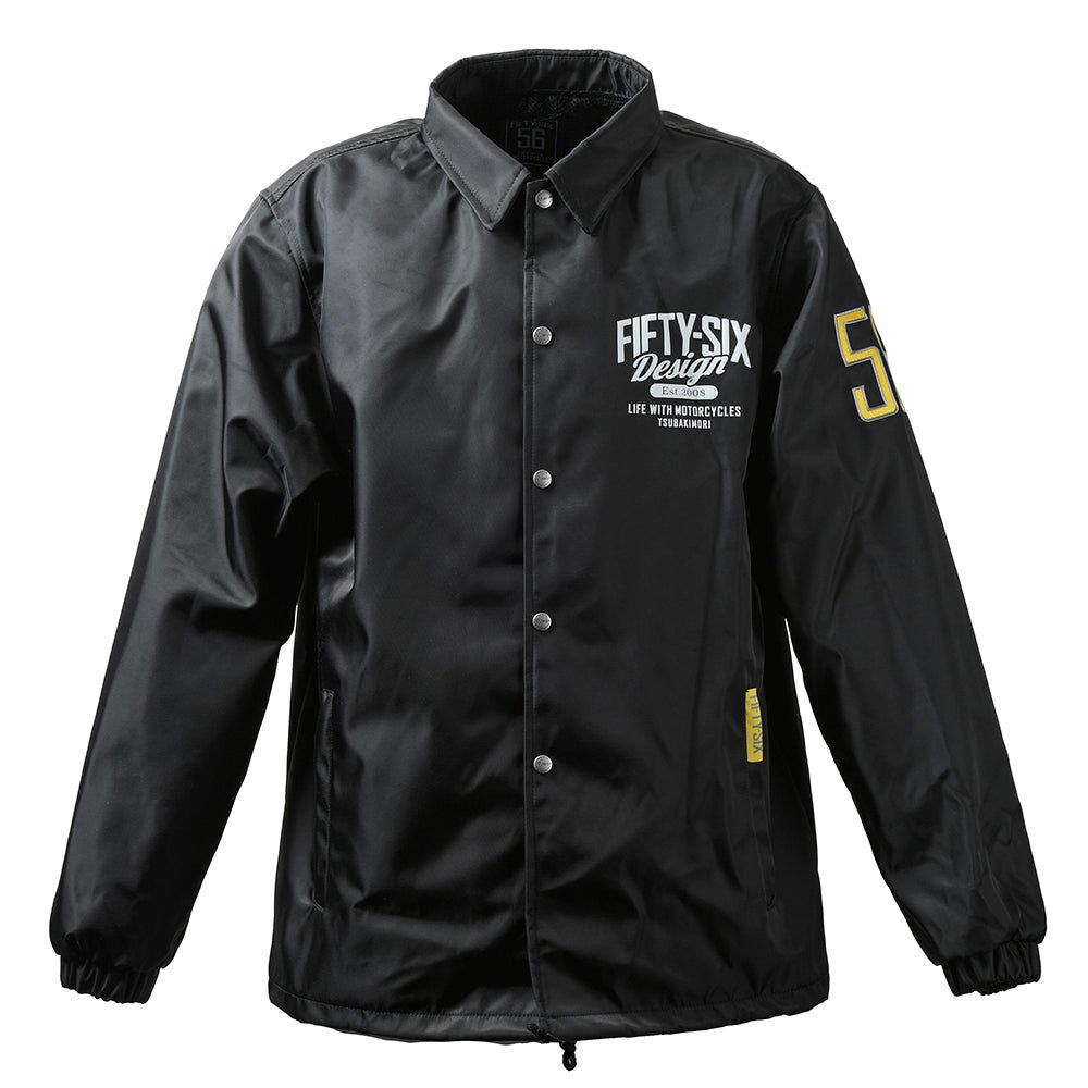 56design｜ライディング コーチジャケット 2｜ファブリック｜ブラック