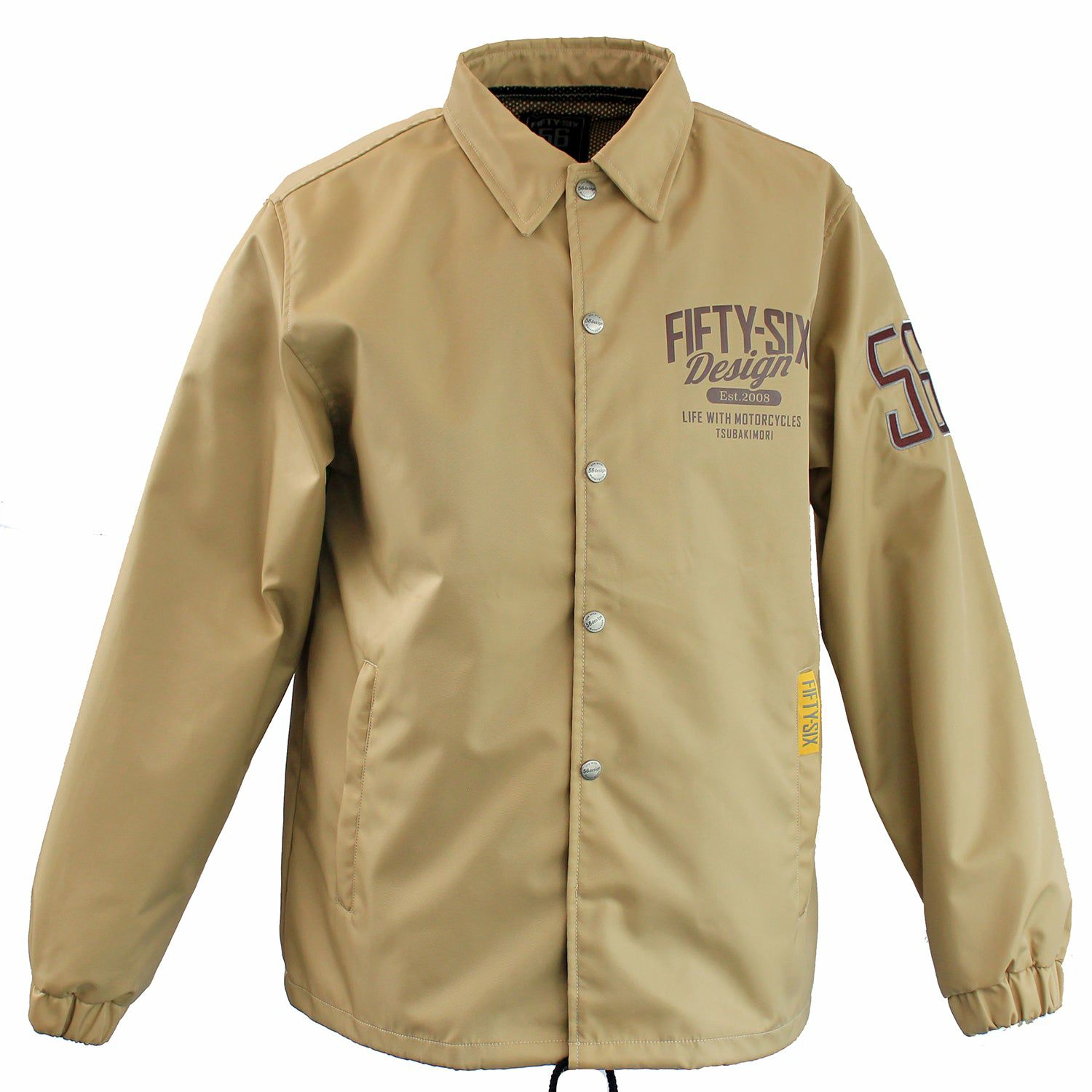 56design｜ライディング コーチジャケット 2｜ファブリック｜ベージュ