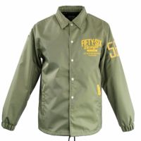 56design｜ライディング コーチジャケット 2｜ファブリック｜アッシュグリーン