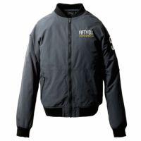 56design｜ライト ブルゾン｜ファブリック｜ダークグレー