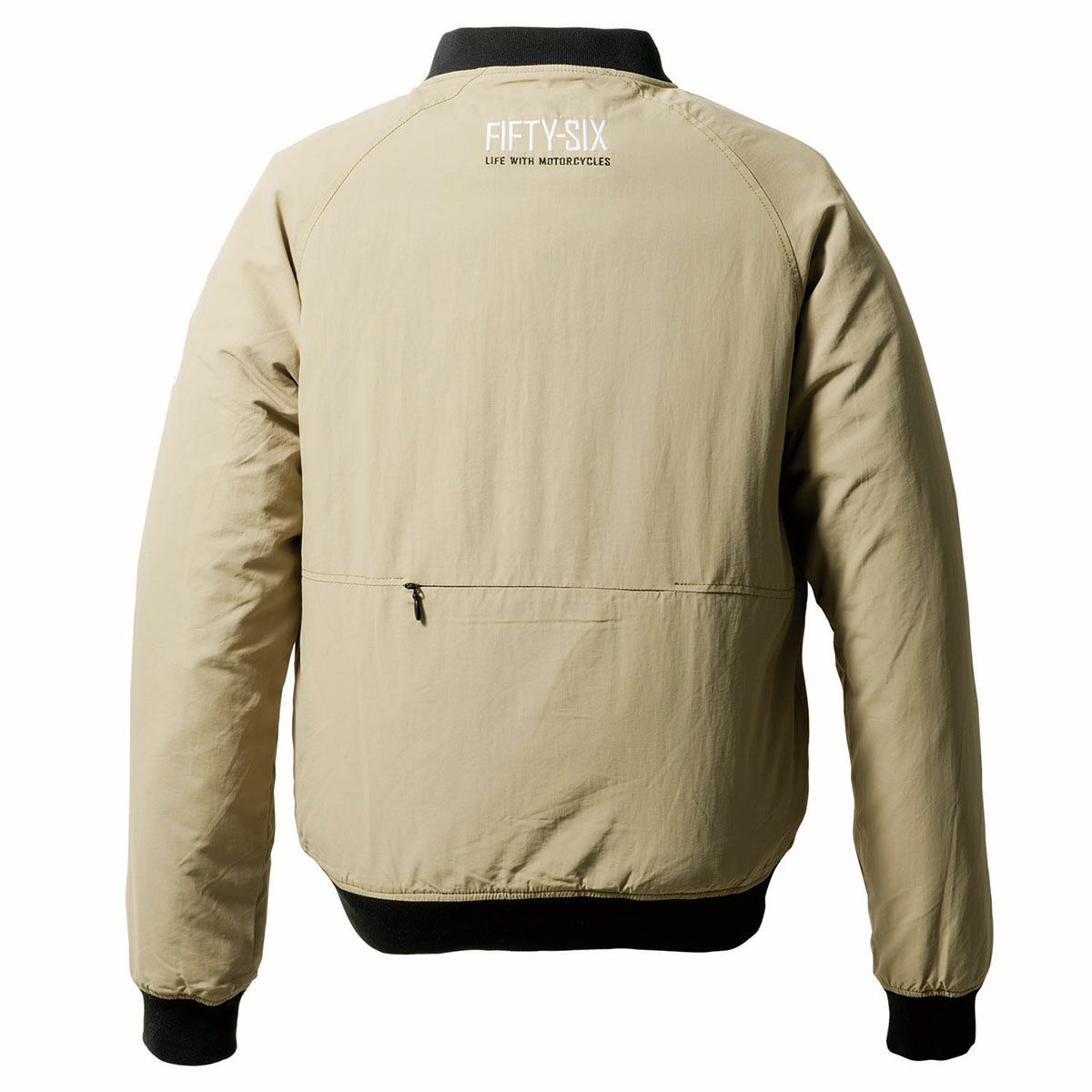 56design｜ライト ブルゾン｜ファブリック｜ベージュ