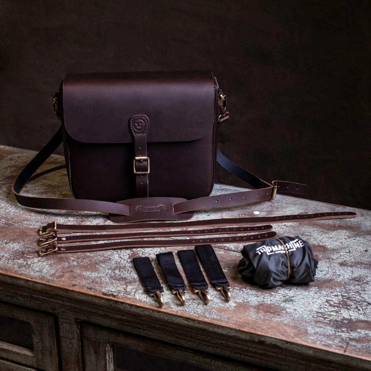 Trip Machine｜クラシック パニア｜ショルダー｜カフェイン｜使用イメージ