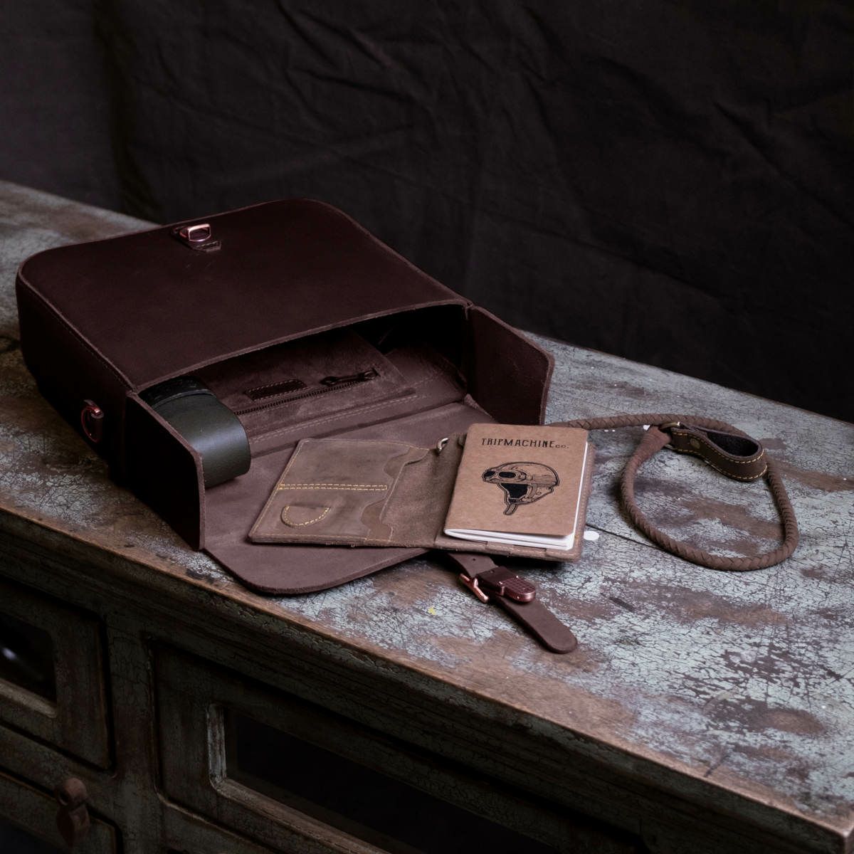 Trip Machine｜クラシック パニア｜ショルダー｜カフェイン｜使用イメージ