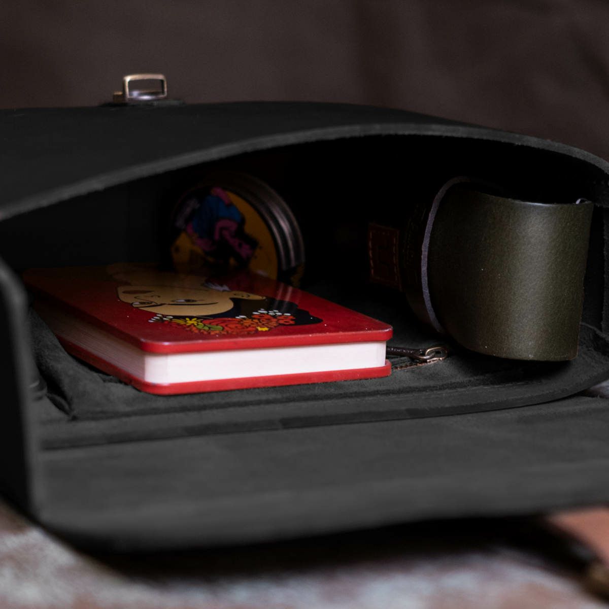 Trip Machine｜クラシック パニア｜ショルダー｜ブラック｜使用イメージ