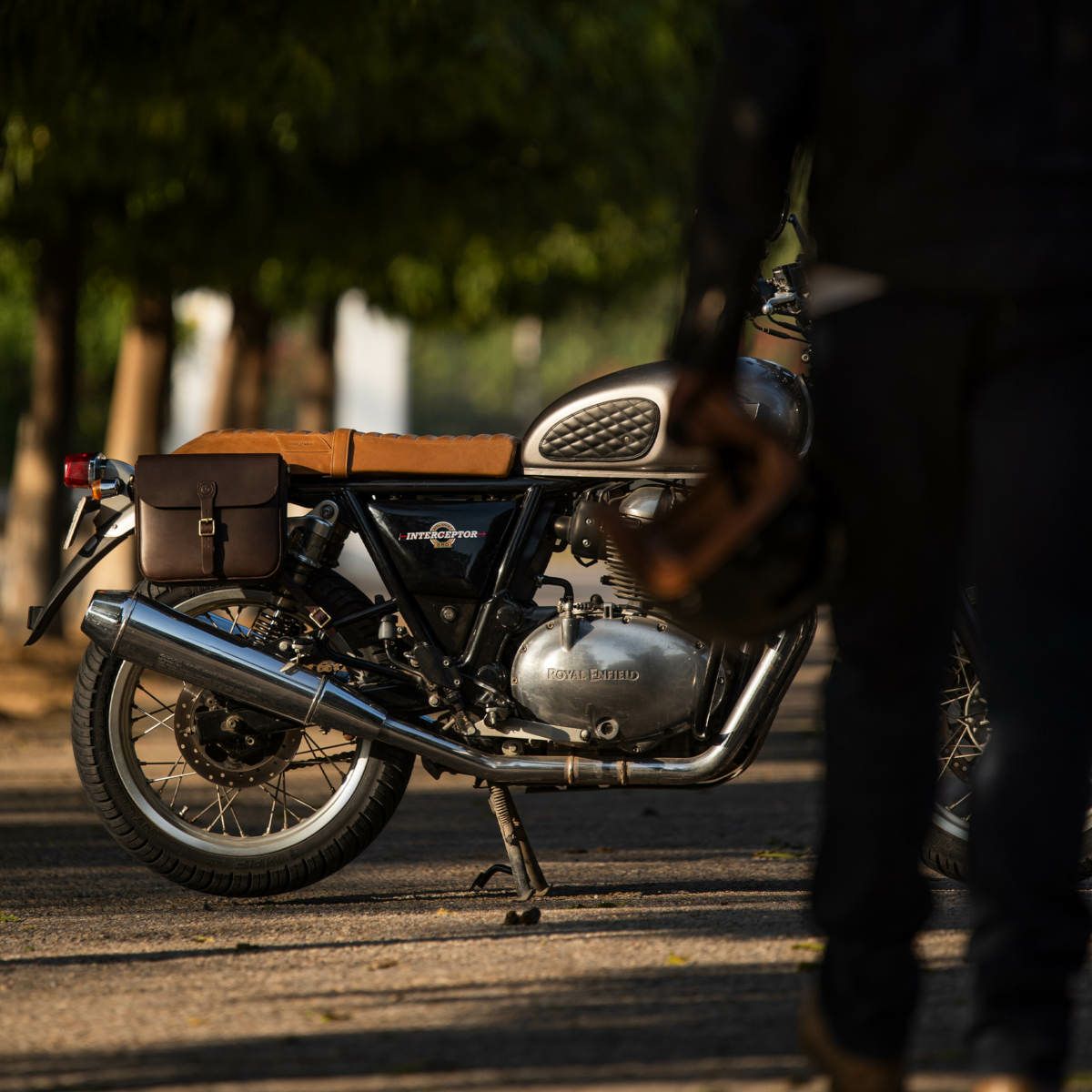 Trip Machine｜クラシック パニア｜ショルダー｜カフェイン｜使用イメージ