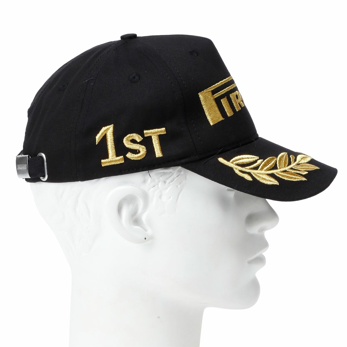 PIRELLI｜ピレリ ポディウムキャップ GOLD EDITION｜帽子｜ブラック