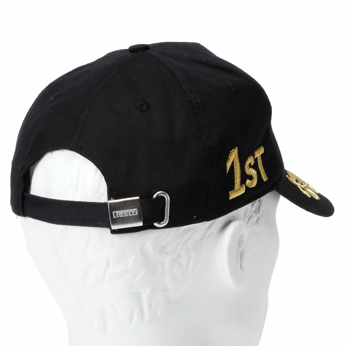 PIRELLI｜ピレリ ポディウムキャップ GOLD EDITION｜帽子｜ブラック