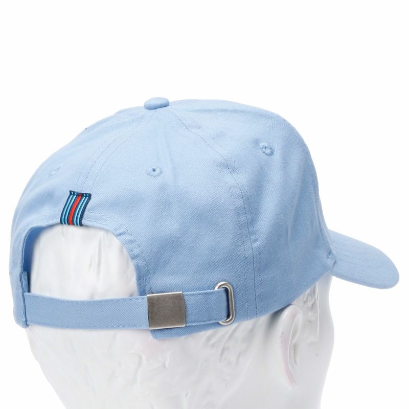 MARTINI RACING｜マルティニ レーシング インターナショナル クラブ キャップ｜帽子｜パールブルー｜着用