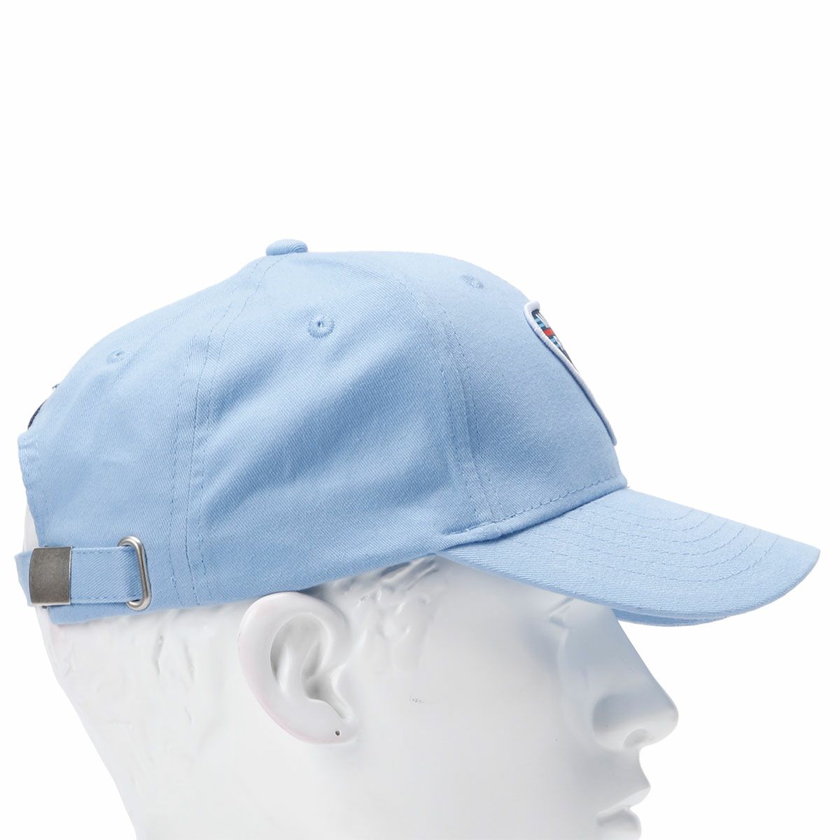 MARTINI RACING｜マルティニ レーシング インターナショナル クラブ キャップ｜帽子｜パールブルー｜着用