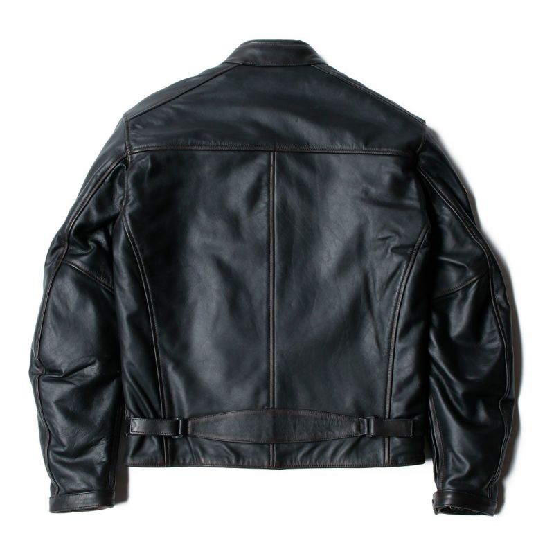 KA古着alfa romeo ☆本革☆ leather riders jacket