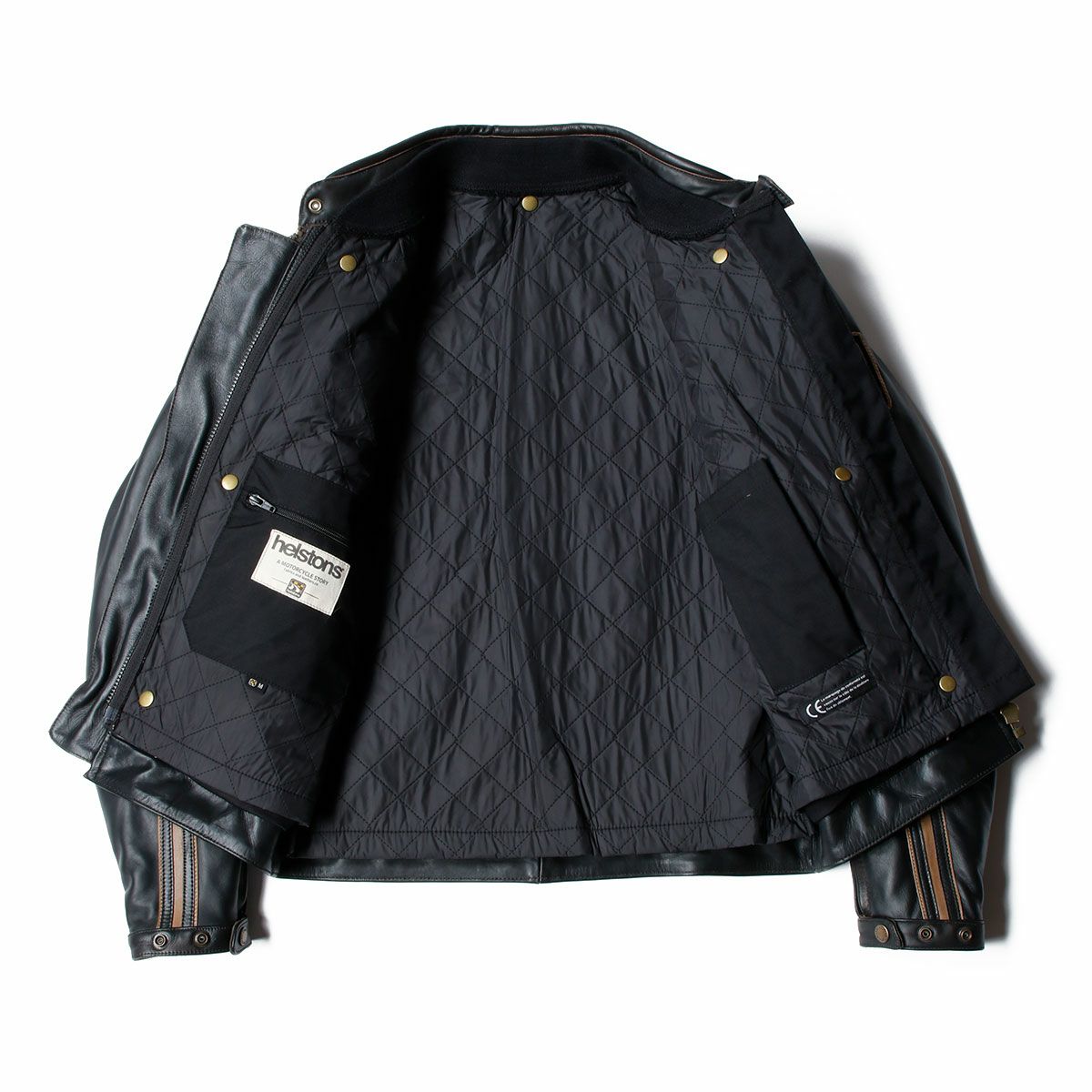 アンドサンズ】オール ぶつかり カウ（牛革）レザージャケット バイク  