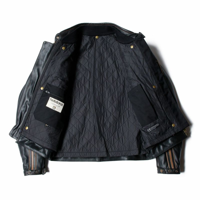 helstons｜エース オールディーズ レザー ジャケット｜ブラウン