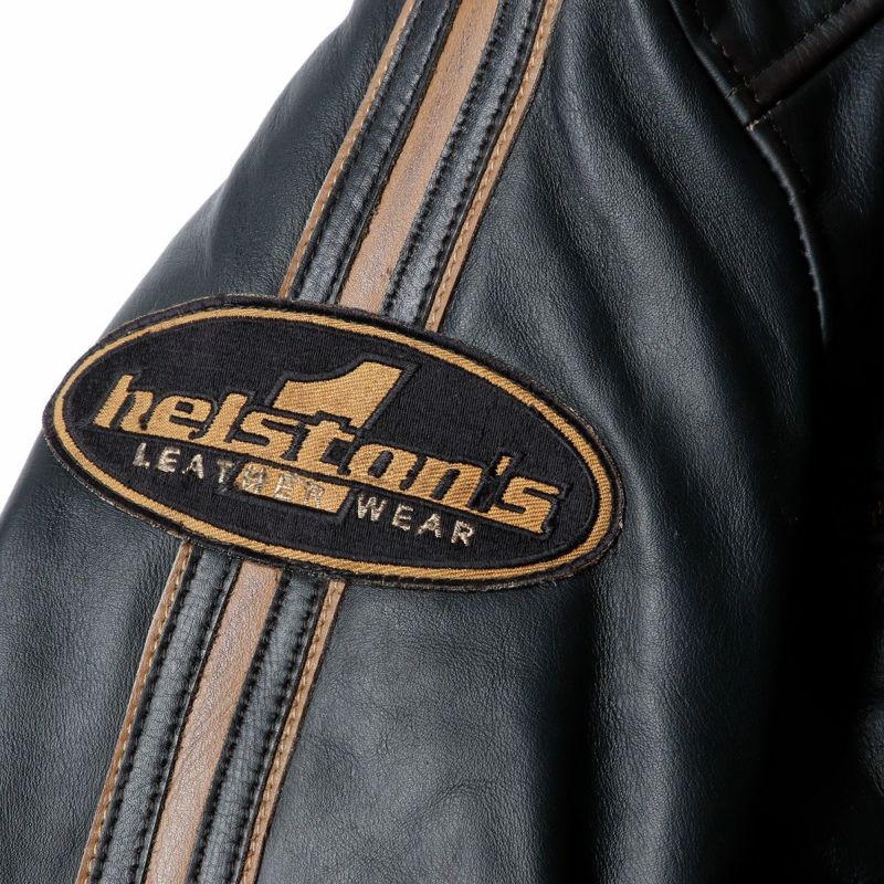 helstons｜エース オールディーズ レザー ジャケット｜ブラウン