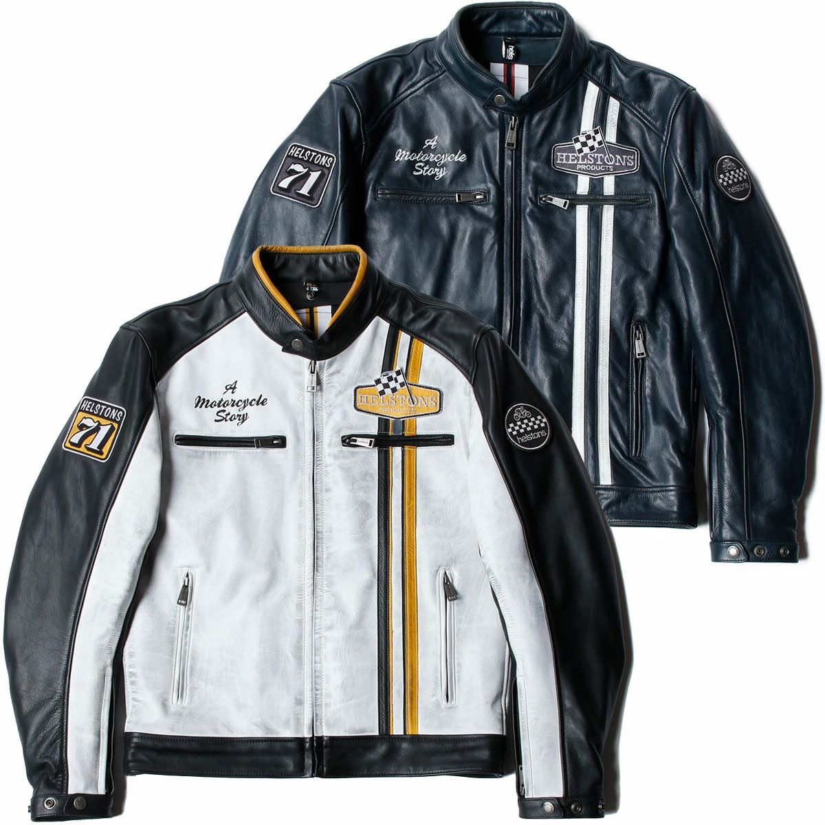 helstons｜インディ レザー ジャケット｜