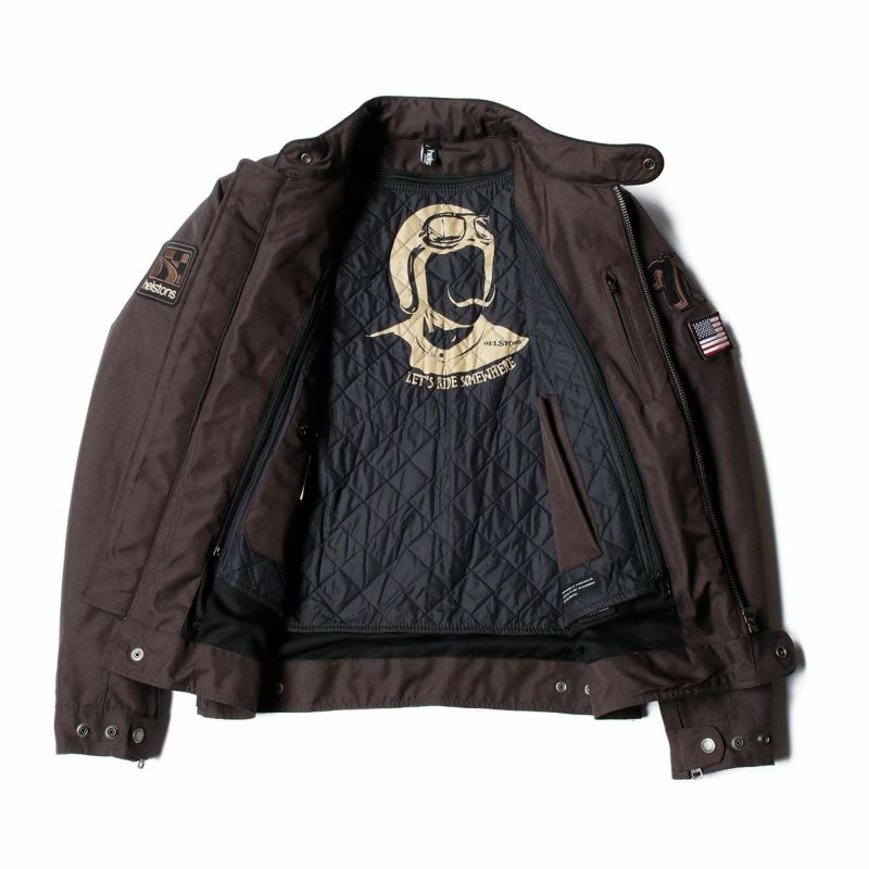 ｃhelstons｜コブラ スネーク ジャケット｜ファブリック｜ブラウン