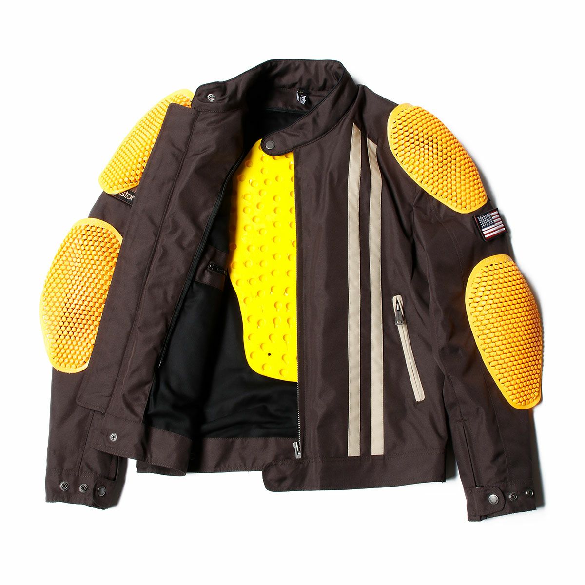 ｃhelstons｜コブラ スネーク ジャケット｜ファブリック｜ブラウン