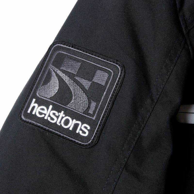 helstons｜コブラ スネーク ジャケット｜ファブリック｜ブラック