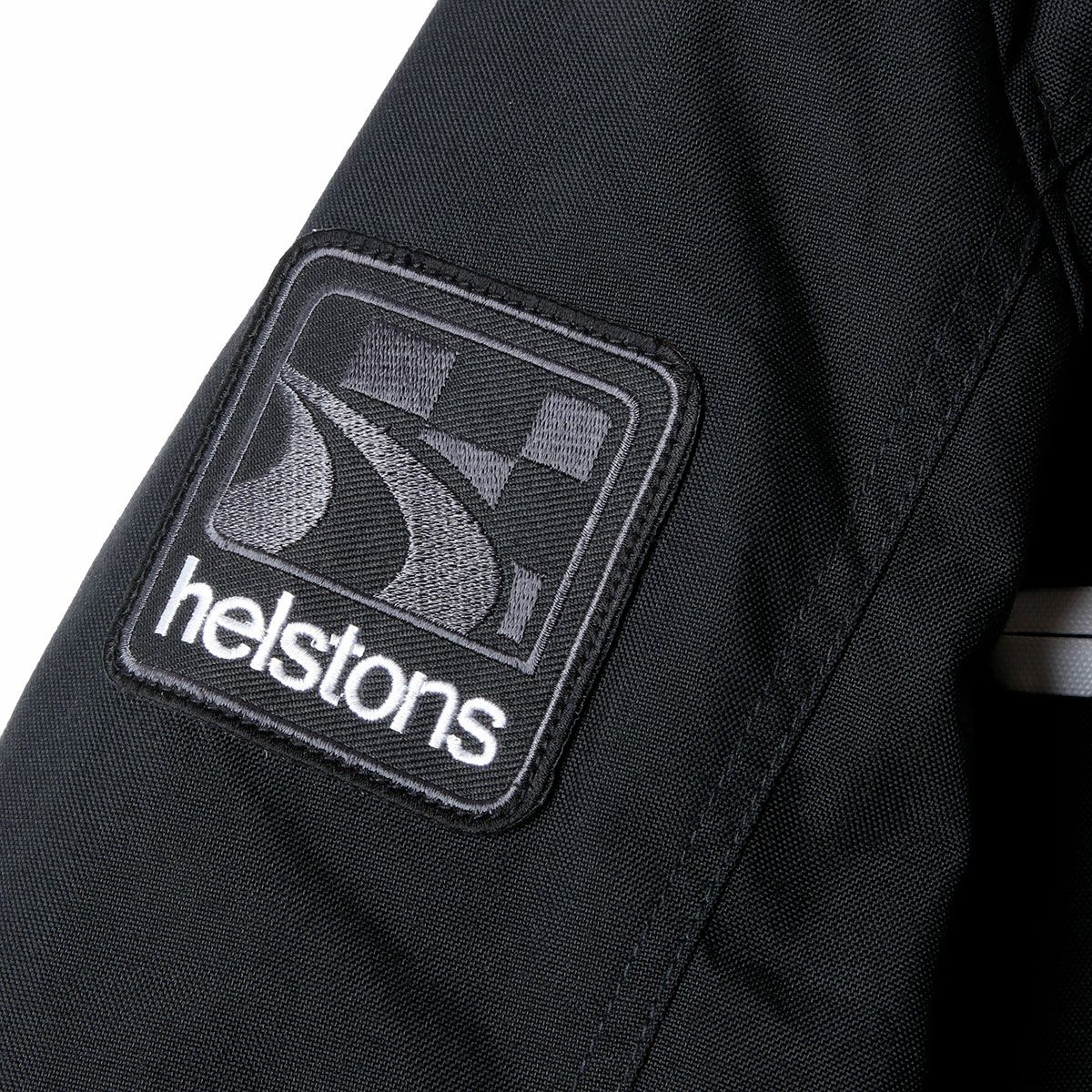 helstons｜コブラ スネーク ジャケット｜ファブリック｜ブラック