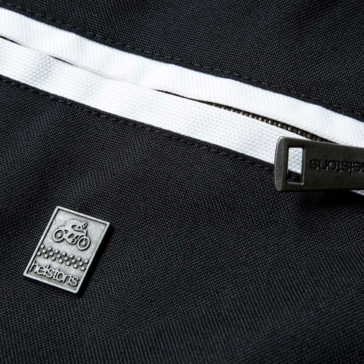 helstons｜コブラ スネーク ジャケット｜ファブリック｜ブラック