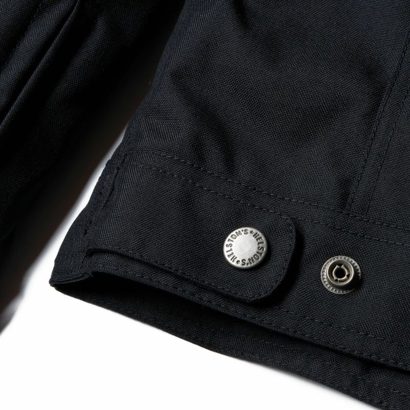 helstons｜コブラ スネーク ジャケット｜ファブリック｜ブラック