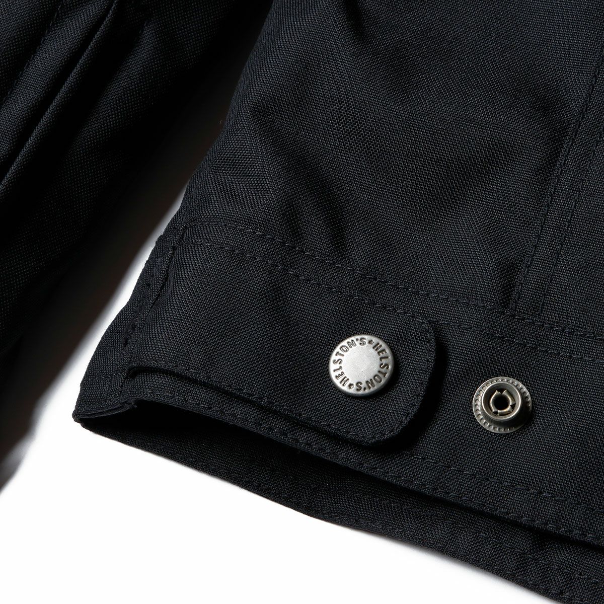 helstons｜コブラ スネーク ジャケット｜ファブリック｜ブラック