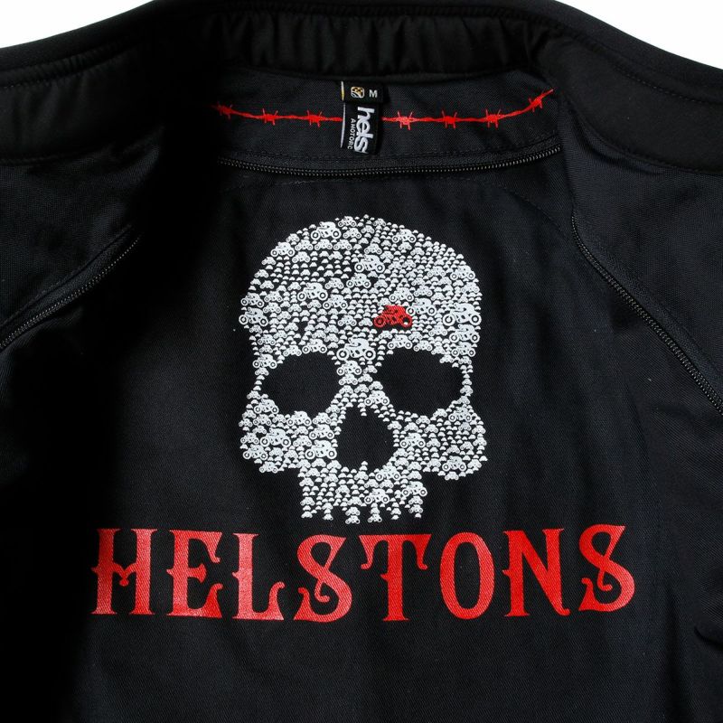 helstons｜レディース タルガ ジャケット｜ファブリック｜ブラック