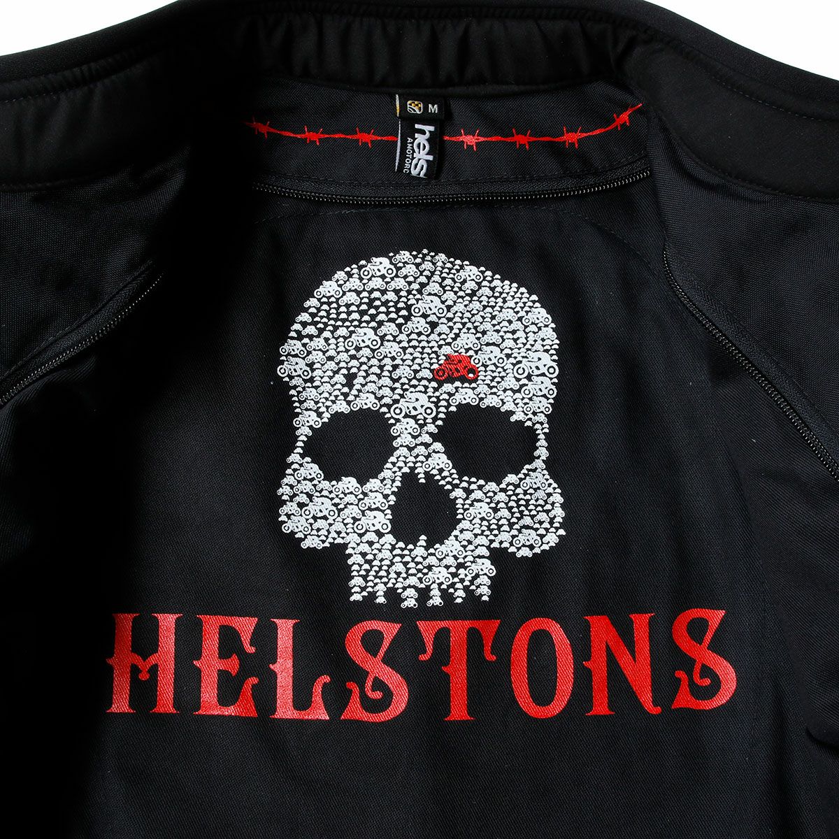 helstons｜レディース タルガ ジャケット｜ファブリック｜ブラック