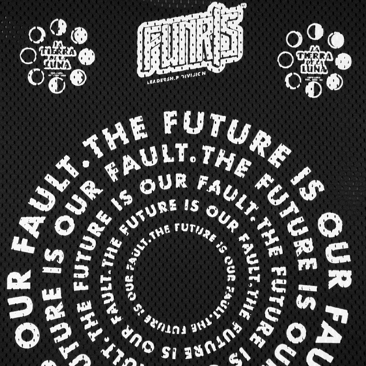 El Solitario｜ファンリス MX ヘビーデューティ ジャージ x オーナメントコニファー｜MXジャージ｜ブラック