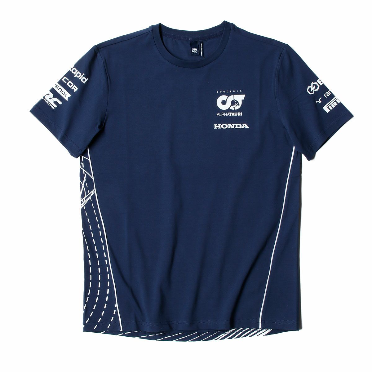 スクーデリア アルファタウリ チーム Tシャツ 2023 | Motorimoda ...