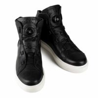 56design｜フィフティシックス レザー ライディング シューズ｜スニーカータイプ｜ブラック