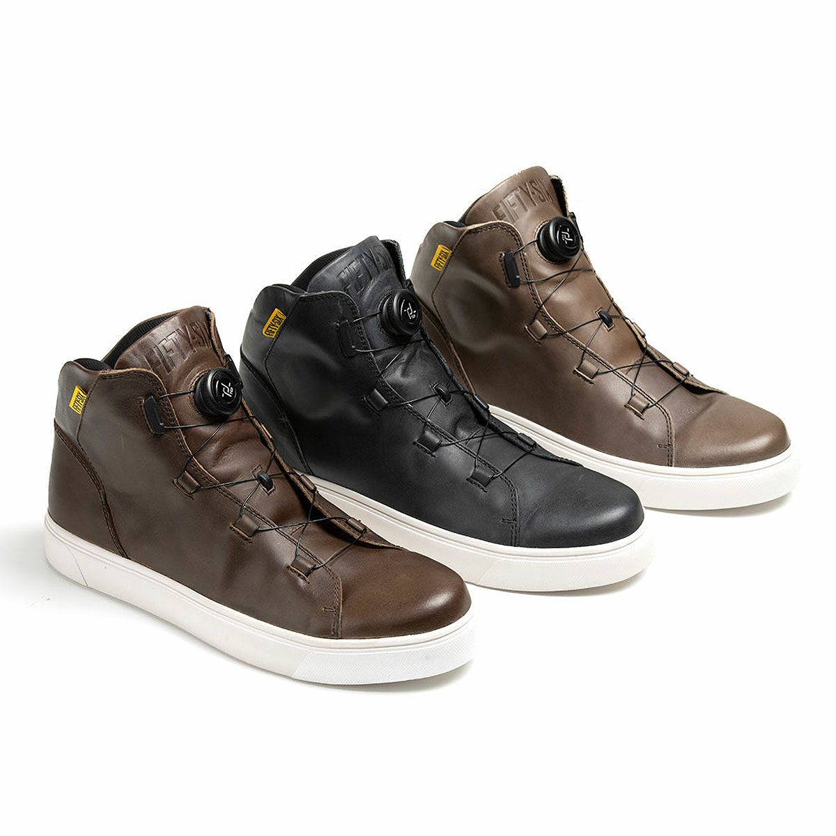 56design｜フィフティシックス レザー ライディング シューズ｜スニーカータイプ