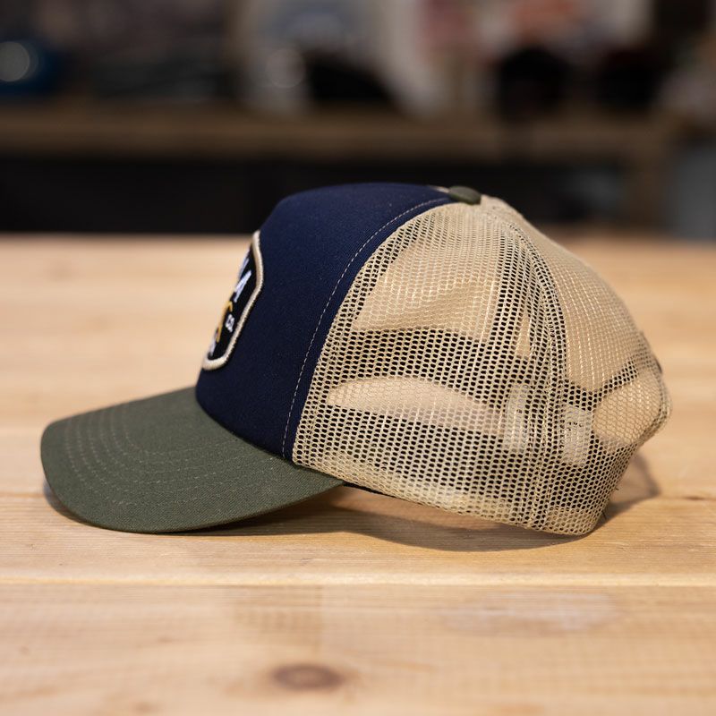 Maria Riding Company｜フライング パンサー トラッカー キャップ｜帽子｜ベージュ